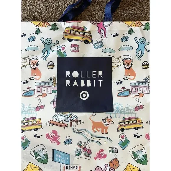 Roller Rabbit Target Exclusive Shopping Bag Tote 3/7/2026 Rare Gift Promo - Picture 2 of 3